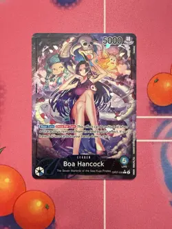 One Piece TCG Boa Hancock Alt Art Card OP07-038 English - Image 1