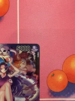 One Piece TCG Boa Hancock Alt Art Card OP07-038 English - Image 3