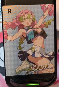 Mitsuri Demon Slayer R-16 Genki Party 4 Goddess Waifu Card Anime Story - Image 1