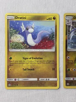 3x Dragonite Dragonair Datini Lot Sun & Moon 2017 Pokemon Card Lot NM 💫🐉 💫 - Image 3