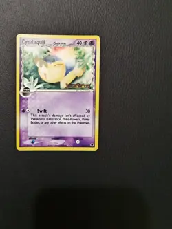 Pokemon Card Dragon Frontiers Cyndaquil 45/101 Reverse Holo Common STAMPED - Image 2