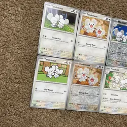 Pokemon TCG: 8 Maushold/Tandemaus Cards Reverse Holos - NM - Image 2