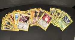 Pokemon 17 Card Vintage Lot - Neo Discovery, Neo Revelation And Gym Series - Image 1