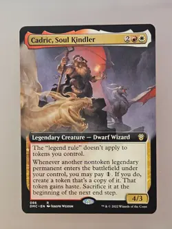 MTG Borderless Commander: Dominaria United DMC Cadric, Soul Kindler MINT - Image 1