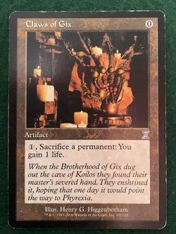 Claws of Gix - MTG Timeshifted 107/121 - Image 1