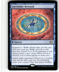 Inevitable Betrayal | | Modern Horizons 2 | 47 | NM | MTG - Image 1