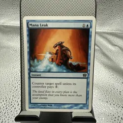 4x Mana Leak NM-Mint, English 9th Edition MTG Magic - Image 1