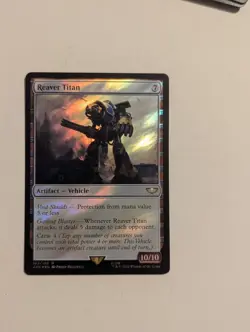Reaver Titan (Surge Foil) Universes Beyond: Warhammer 40000 Foil - Image 1