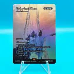 To the Crystal Tower FOIL- Cryptic Command - Final Fantasy MTG - Image 1