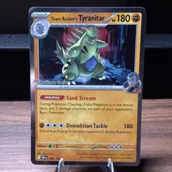 Team Rockets Tyranitar Destined Rivals Pokemon Center Exclusive - Image 2