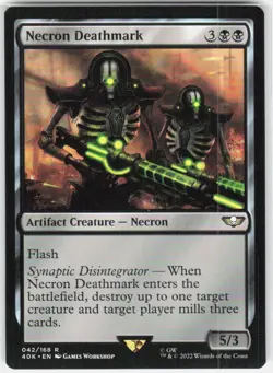 Necron Deathmark 42 Universes Beyond: Warhammer 40,000 Magic: The Gathering NM - Image 1