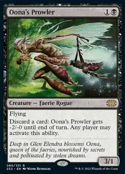 Oona's Prowler x1 1x Double Masters 2022 NM MTG - Image 1