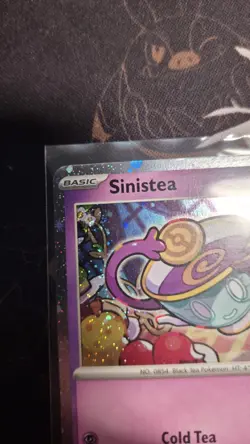 Pokemon - Sinistea 062 Black Star Promo COSMOS HOLO NM SWIRL - Image 5