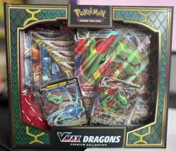Pokemon TCG VMax Dragons Premium Collection Box [Rayquaza & Duraludon] - Image 1