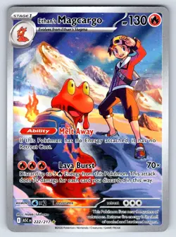 ETHAN'S MAGCARGO 222/217 ASCENDED HEROES HOLO - Image 1