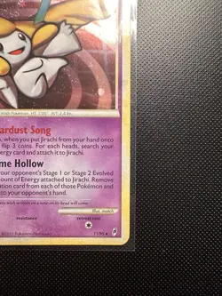 Pokemon TCG Jirachi 11/95 Call of Legends Holo Rare English (2011) - Image 4