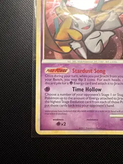 Pokemon TCG Jirachi 11/95 Call of Legends Holo Rare English (2011) - Image 5