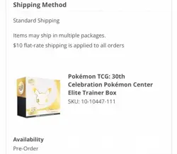 Presale - Pokemon Center 30th Anniversary ETB Elite Trainer Box Read description - Image 2