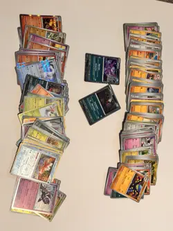 Pokemon Bulk Card Lot - 500 Pokemon Cards Common/Uncommon - Image 1