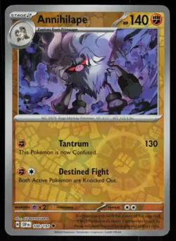 Annihilape 100/191 Uncommon Surging Sparks Pokemon Reverse Holo Near Mint - Image 1