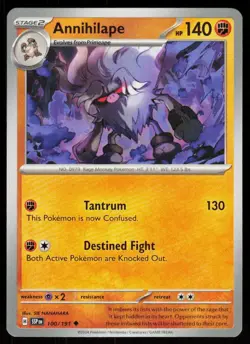 Annihilape 100/191 Uncommon Surging Sparks Pokemon Near Mint - Image 1