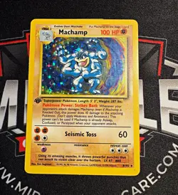 Wizards of the Coast Machamp 8/102 Deck Exclusives 1st Ed Holo EN - Image 1