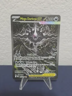 Mega Darkrai ex Pitch Black 116/084 Special Illustration Rare SIR Near Mint NM - Image 1