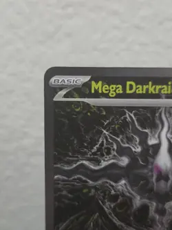 Mega Darkrai ex Pitch Black 116/084 Special Illustration Rare SIR Near Mint NM - Image 4