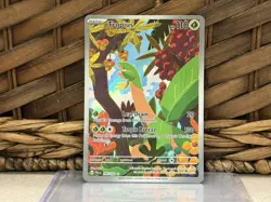 Pokemon Tropius Full Art Illustration Rare Holo 195/193 Paldea Evolved NM - Image 1