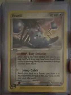 Pokemon TCG Lot Azurill Slakoth Anorith Skitty Sandstorm E Reader - Image 1