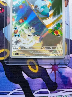 Oshawott 105/086 Pokemon White Flare Holo Illustration Rare - Image 3