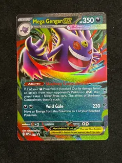 Pokemon TCG Mega Gengar EX 073 Black Star Promo Mega Moonlit Tin NM - Image 1