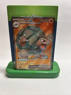 Pokemon Golem ex Full Art Holo Ultra Rare Sv: Scarlet & Violet 151 189/165 - Image 1