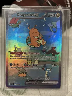 Pokemon Tcg Dragonite EX SIR Holo Rare 232/091 - Image 1