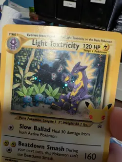 Light Toxtricity SWSH137 Holo Sword & Shield Black Star Promo Pokemon LP - Image 3