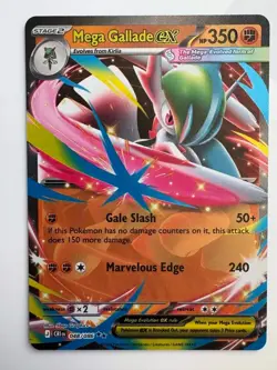 Mega Gallade EX Holo 048/086 Choas Rising Pokemon TCG NM - Image 2
