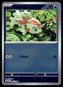 Goldeen 013/084 Common Pitch Black Pokemon Reverse Holo Near Mint - Image 1