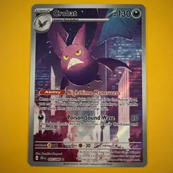 The Pokemon Company Crobat Chilling Reign 093/198 130 HP Stage 2 Holo Rare - Image 1