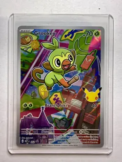 Grookey 052 | First Partner Illustration Collection (Series 2) - Image 1