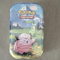 Pokemon TCG Mega Evolution—Ascended Heroes Mini Tin Clefairy/Chikorita 2026 - Image 1