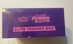 Pokemon Fusion Strike Elite Trainer Factory Sealed Box - Image 3