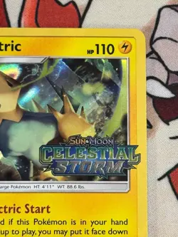 Manectric SM130 Prerelease Promo Stamped - Pokemon Sun & Moon Celestial Storm - Image 3