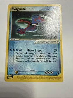 Kyogre ex - 001 (Nintendo Power Magazine) 001 Nintendo Regular Pokemon TCG Promo - Image 4