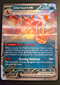 Charizard ex 196 Sv: Scarlet & Violet Promo Cards Holo - Image 1