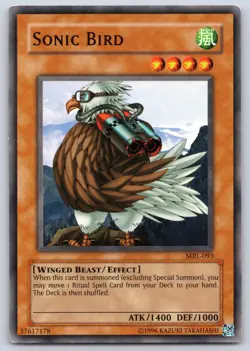Sonic Bird MRL-093 Magic Ruler Yu-Gi-Oh MP - Image 1