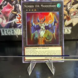 Yu-Gi-Oh! TCG Number 104: Masquerade OP27-EN010 Super Rare - Image 1