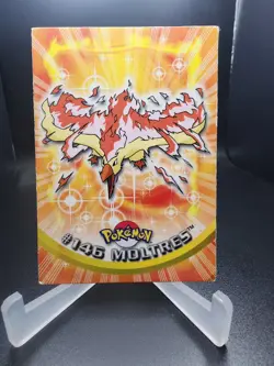 Topps Pokemon MOLTRES #146 Blue Logo Non Holo TV Animation Edition - Image 1