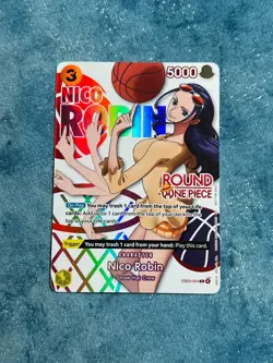 Round 1 One Piece Nico Robin English Promo EB03-054 English - Image 1