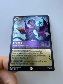 Cold Foil Demona - Scourge of Wyvern Clan 55/204 Whispers in the Well Lorcana - Image 2