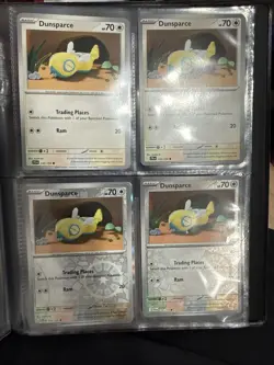 4 Dunsparce 120/159 Sv09: Journey Together Regular Pokemon Card NM* - Image 1